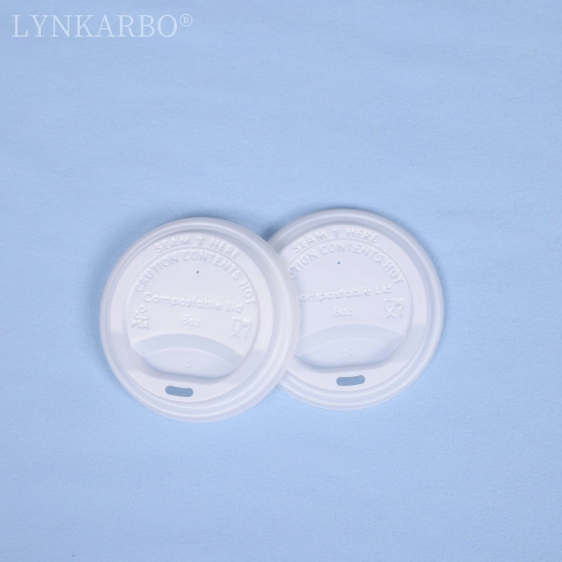 CPLA 80mm 직접 마시는 천연색 컵 뚜껑