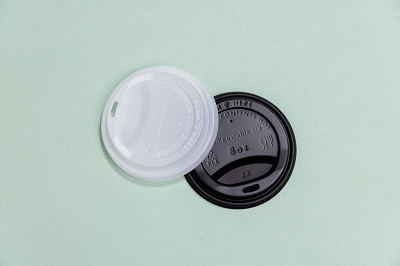 CPLA 90mm 표준 플립탑 내추럴 컬러 컵 뚜껑